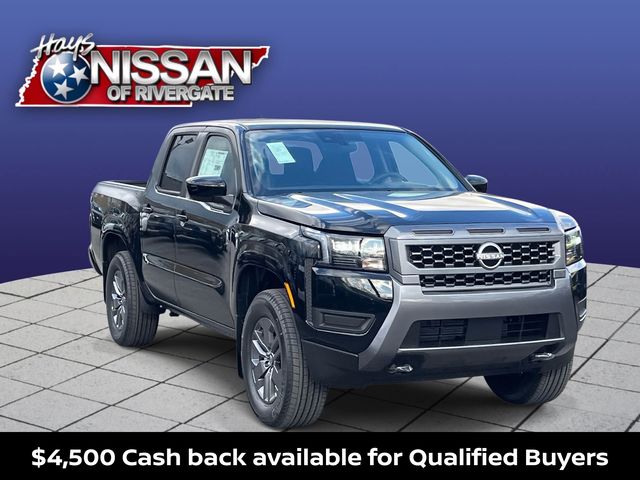 Super Black 2026 Nissan Frontier Pickup Truck Four-Wheel Drive 9-Speed Automatic Overdrive