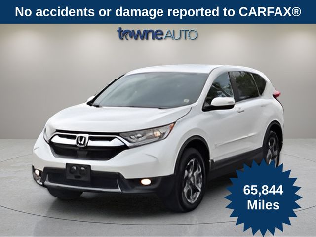 White 2017 Honda CR-V EX AWD SUV / Crossover All-Wheel Drive Continuously Variable Transmission