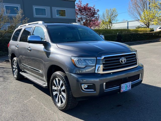 Gray 2018 Toyota Sequoia Limited 4WD SUV / Crossover Four-Wheel Drive 6-Speed Automatic