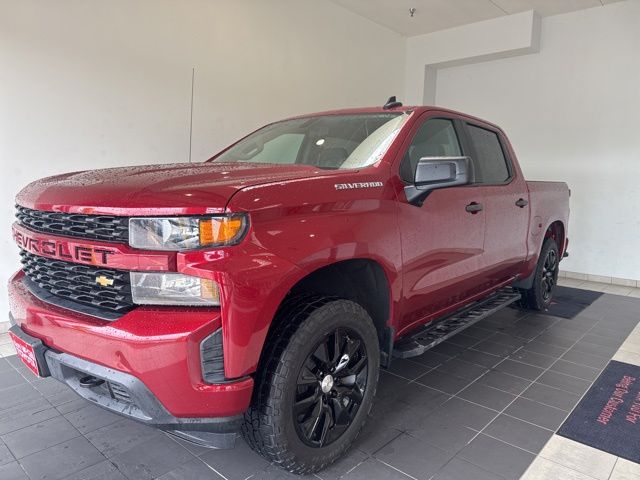 2020 Chevrolet Silverado 1500 Custom Red at Martin Chrysler Dodge Jeep Ram