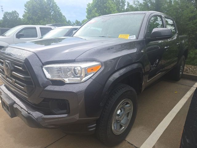 Magnetic Gray Metallic 2018 Toyota Tacoma SR V6 Double Cab 4WD Pickup Truck Four-Wheel Drive 6-Speed Automatic