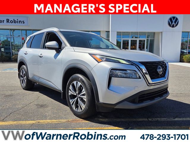 Brilliant Silver Metallic 2023 Nissan Rogue SV FWD SUV / Crossover Front-Wheel Drive Continuously Variable Transmission