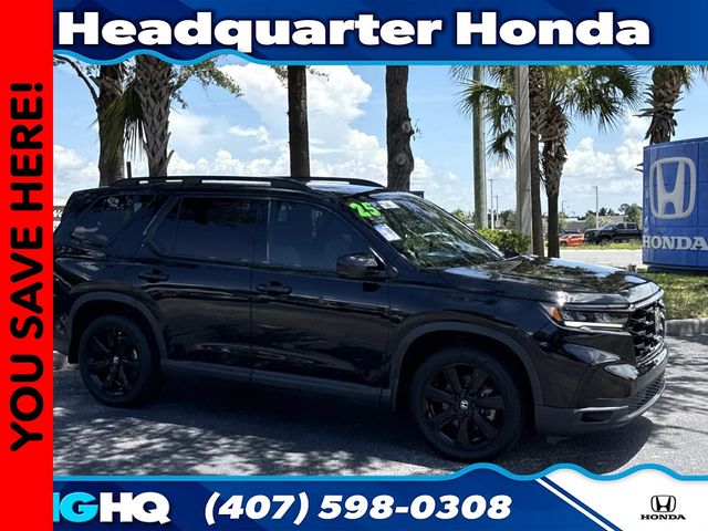 Crystal Black Pearl 2025 Honda Pilot SUV / Crossover All-Wheel Drive Automatic