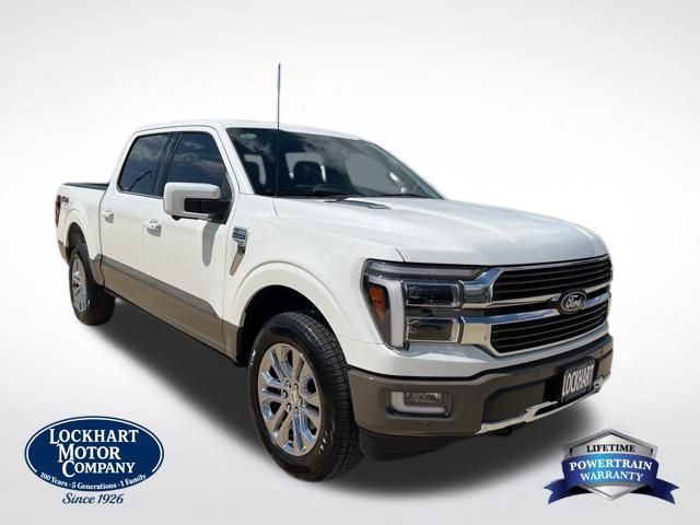 Star White Metallic Tri-Coat 2025 Ford F-150 King Ranch SuperCrew 4WD Pickup Truck Four-Wheel Drive Automatic
