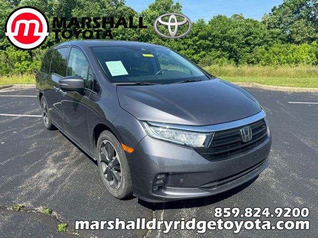 Gray (Modern Steel Metallic) 2024 Honda Odyssey Minivan Front-Wheel Drive Automatic