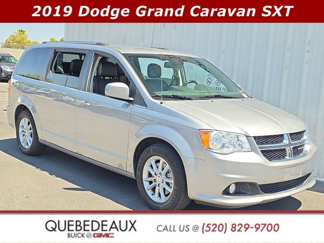 Silver (Billet Clearcoat) 2019 Dodge Grand Caravan SXT FWD Minivan Front-Wheel Drive 6-Speed Automatic