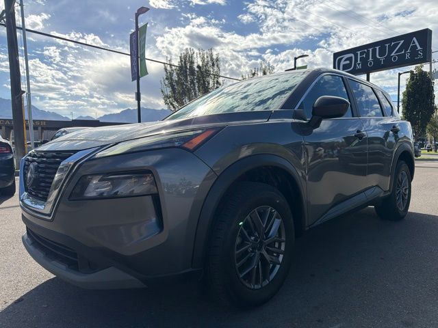 Gray (Gun Metallic) 2023 Nissan Rogue SUV / Crossover All-Wheel Drive Continuously Variable Transmission