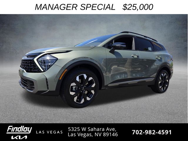 Jungle Green 2024 Kia Sportage SUV / Crossover All-Wheel Drive 8-Speed Automatic