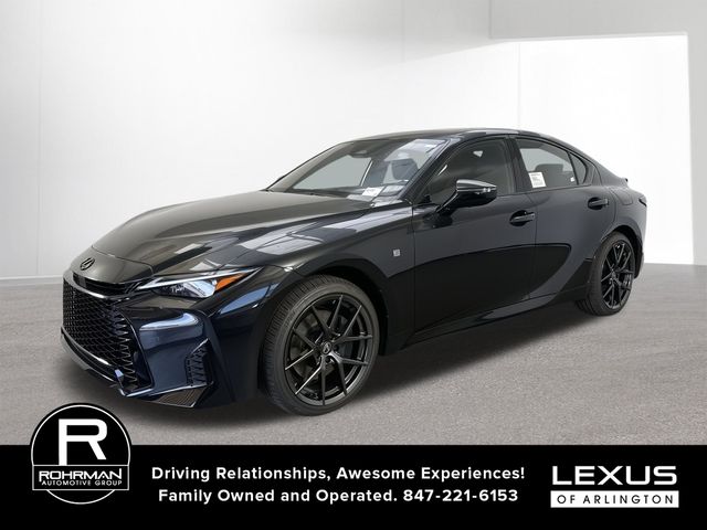 Black (Caviar) 2026 Lexus IS Sedan All-Wheel Drive 6-Speed Automatic