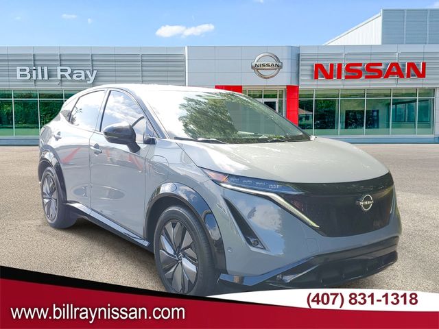 Diamond Pearl 2023 Nissan Ariya Platinum+ e-4ORCE SUV / Crossover All-Wheel Drive Continuously Variable Transmission