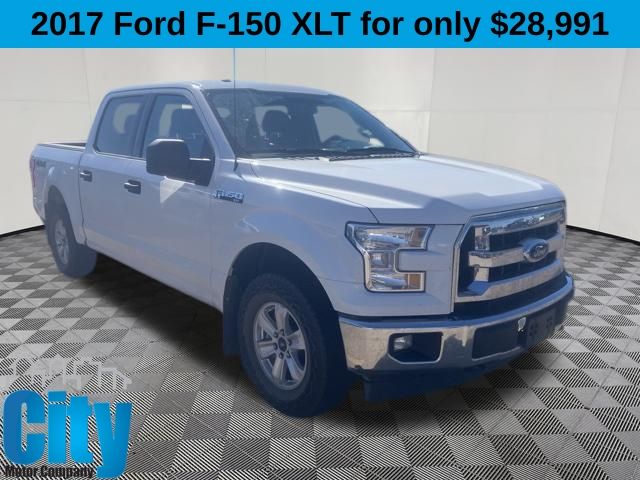 White 2017 Ford F-150 Pickup Truck Four-Wheel Drive 6-Speed Automatic
