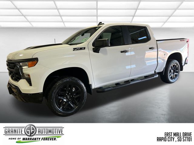 Summit White 2024 Chevrolet Silverado 1500 Pickup Truck Four-Wheel Drive 8-Speed Automatic