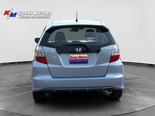 2009 Honda Fit Sport - Blue exterior view 4
