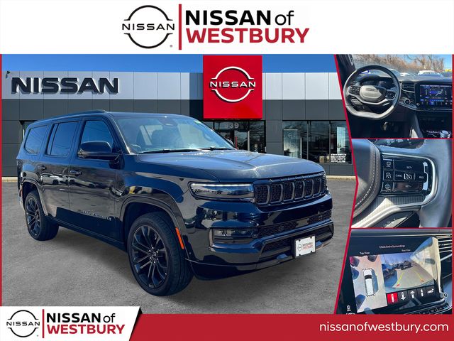 Diamond Black Crystal Pearlcoat 2024 Jeep Grand Wagoneer Series III Obsidian 4WD SUV / Crossover Four-Wheel Drive 8-Speed Automatic