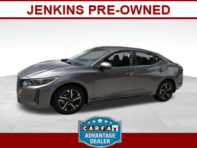 Gray (Gun Metallic) 2025 Nissan Sentra Sedan Front-Wheel Drive Continuously Variable Transmission