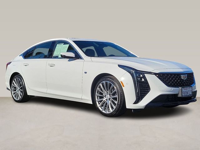 Summit White 2026 Cadillac CT5 Premium Luxury RWD Sedan Rear-Wheel Drive Automatic