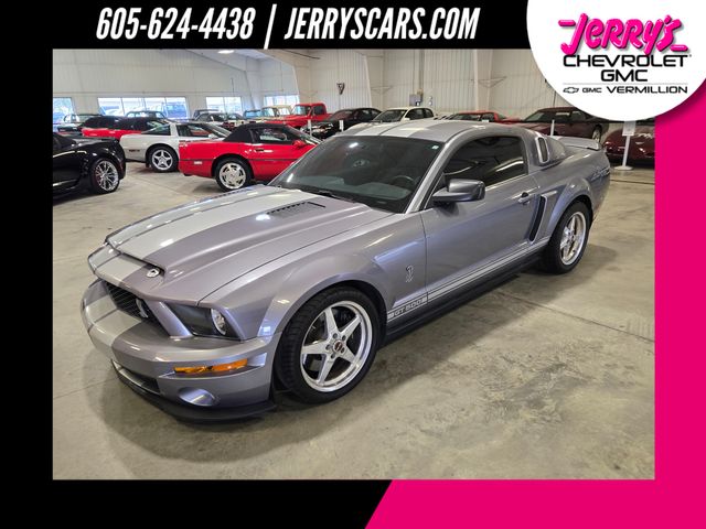 Tungsten Gray Clearcoat Metallic 2007 Ford Mustang Shelby GT500 Coupe Rear-Wheel Drive 6-Speed Manual