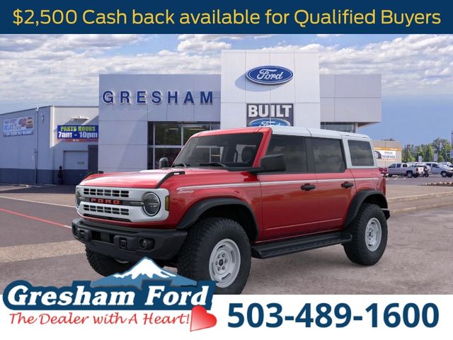 Ruby Red Metallic Tinted Clearcoat 2026 Ford Bronco SUV / Crossover Four-Wheel Drive Automatic