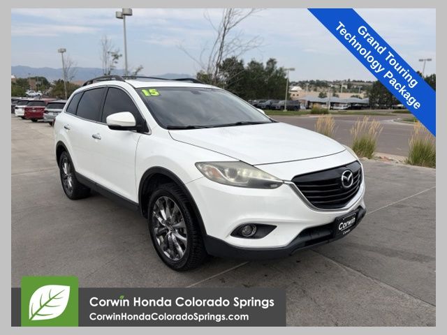 Crystal White Pearl Mica 2015 Mazda CX-9 SUV / Crossover Front-Wheel Drive 6-Speed Automatic