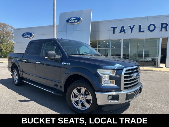 Blue Jeans Metallic 2015 Ford F-150 XLT SuperCrew Pickup Truck 4X2 6-Speed Automatic
