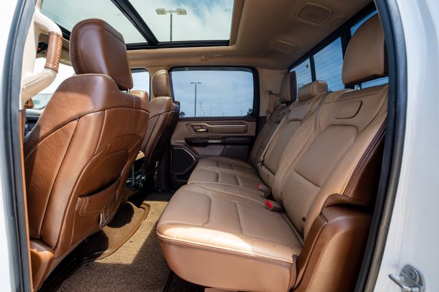 2019 Ram 1500 Laramie Longhorn White at DeMontrond Mazda