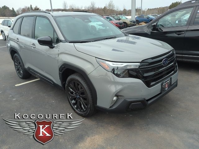 River Rock Pearl 2026 Subaru Forester Sport Crossover AWD SUV / Crossover All-Wheel Drive Continuously Variable Transmission