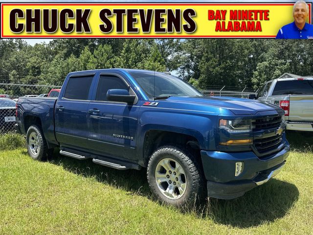 Deep Ocean Blue Metallic 2016 Chevrolet Silverado 1500 Pickup Truck Four-Wheel Drive 6-Speed Automatic Overdrive