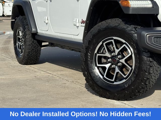 2024 Jeep Wrangler Rubicon White at Bayway Cadillac of The Woodlands