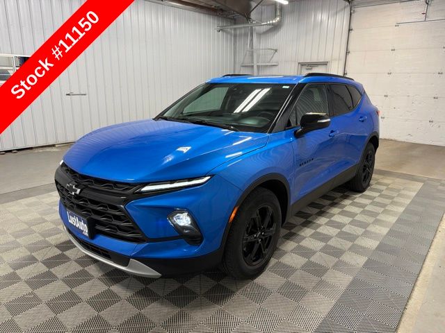 Riptide Blue Metallic 2024 Chevrolet Blazer SUV / Crossover All-Wheel Drive 9-Speed Automatic Overdrive
