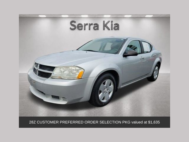 Bright Silver Metallic Clearcoat 2008 Dodge Avenger Sedan Front-Wheel Drive 4-Speed Automatic