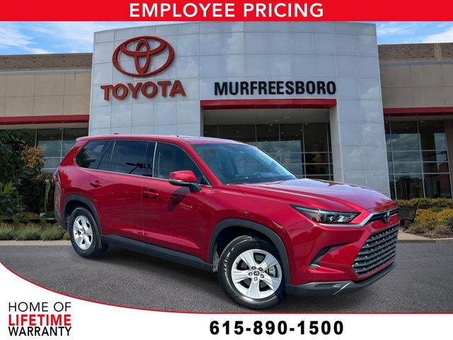 Pearl 2025 Toyota Grand Highlander SUV / Crossover Front-Wheel Drive 8-Speed Automatic