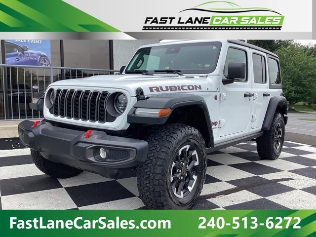 Bright White Clearcoat 2025 Jeep Wrangler SUV / Crossover Four-Wheel Drive 8-Speed Automatic