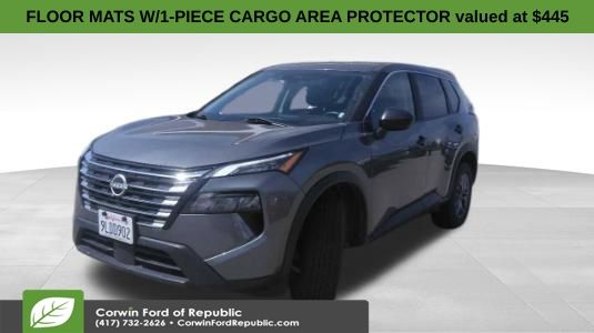 Gray (Gun Metallic) 2024 Nissan Rogue S AWD SUV / Crossover All-Wheel Drive Continuously Variable Transmission