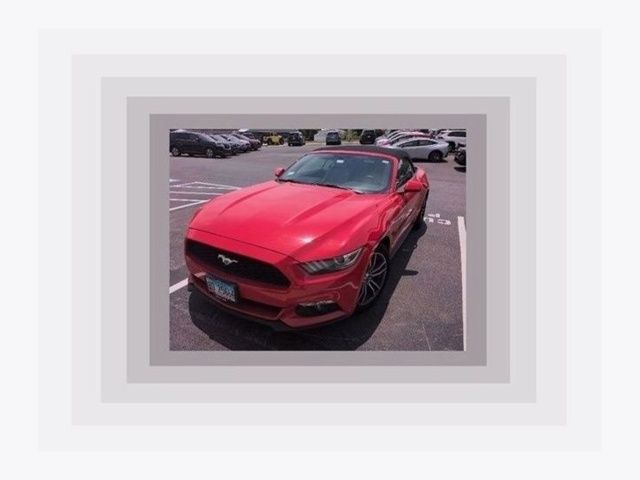 Race Red 2017 Ford Mustang EcoBoost Premium Convertible RWD Convertible Rear-Wheel Drive 6-Speed Automatic