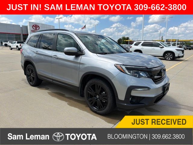 Lunar Silver Metallic 2022 Honda Pilot SUV / Crossover All-Wheel Drive 9-Speed Automatic