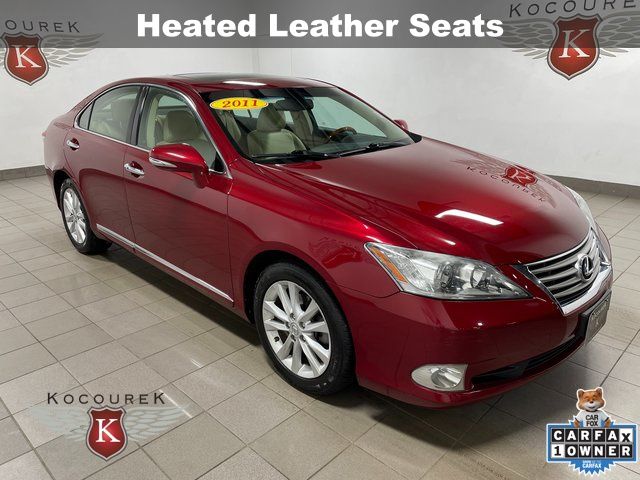 Matador Red Mica 2011 Lexus ES 350 FWD Sedan Front-Wheel Drive 6-Speed Automatic