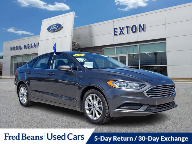 Gray (Magnetic) 2017 Ford Fusion SE Sedan Front-Wheel Drive 6-Speed Automatic