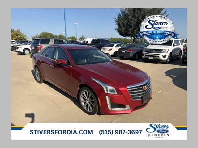 Red Obsession Tintcoat 2017 Cadillac CTS Sedan All-Wheel Drive 8-Speed Automatic