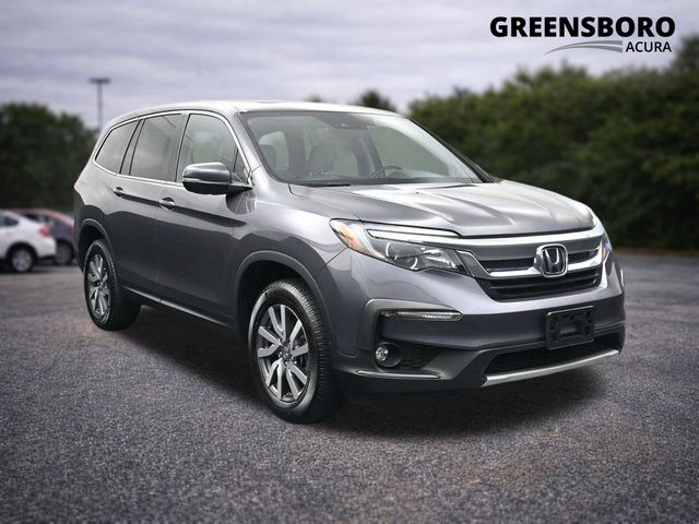 Gray (Modern Steel Metallic) 2022 Honda Pilot SUV / Crossover All-Wheel Drive 9-Speed Automatic