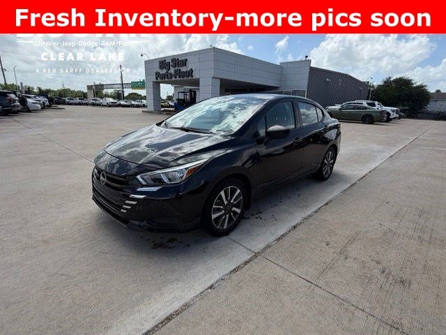 2024 Nissan Versa 1.6 S Black at Baytown Hyundai