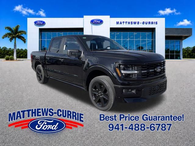 AGATE BLACK METALLIC 2026 Ford F-150 Pickup Truck Four-Wheel Drive Automatic