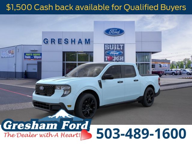 Light Blue 2026 Ford Maverick Pickup Truck All-Wheel Drive 8-Speed Automatic