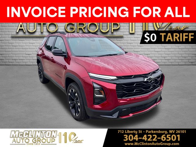 2026 Radiant Red Tintcoat Chevrolet Equinox RS SUV