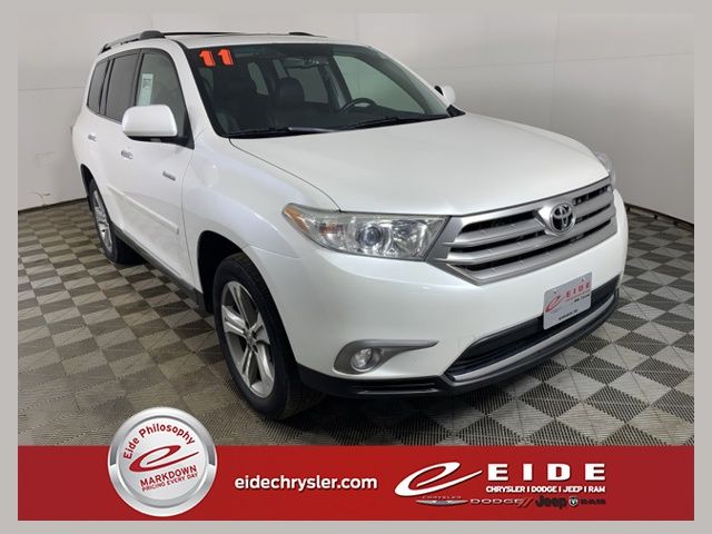 Classic Silver Metallic 2011 Toyota Highlander SUV / Crossover All-Wheel Drive 5-Speed Automatic Overdrive