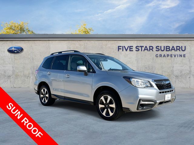 Ice Silver Metallic 2018 Subaru Forester SUV / Crossover All-Wheel Drive Continuously Variable Transmission