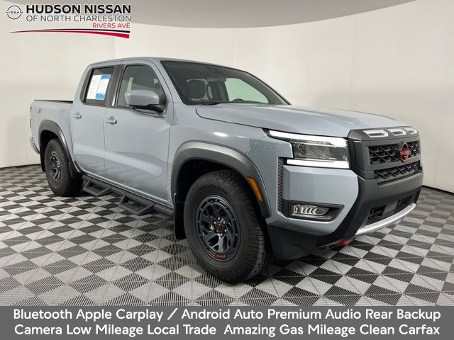 Boulder Gray Pearl 2025 Nissan Frontier Pickup Truck 4X2 9-Speed Automatic Overdrive