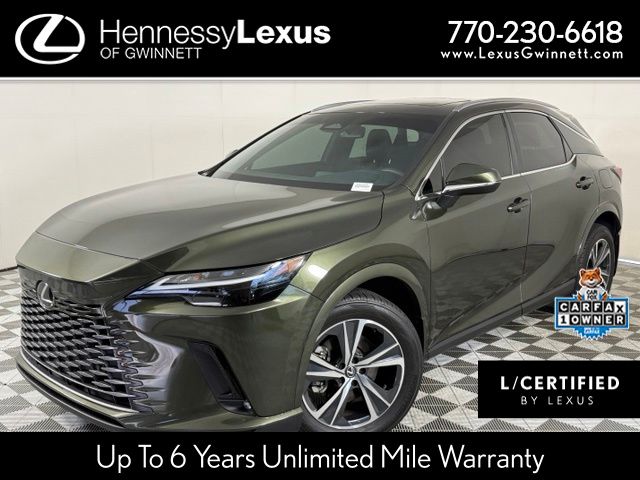 Nori Green Pearl 2023 Lexus RX SUV / Crossover Front-Wheel Drive 8-Speed Automatic