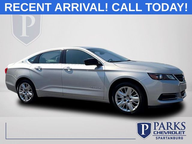 Silver Ice Metallic 2017 Chevrolet Impala Sedan Front-Wheel Drive 6-Speed Automatic