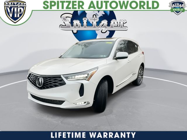 2026 Acura RDX Advance Package White at Spitzer Acura
