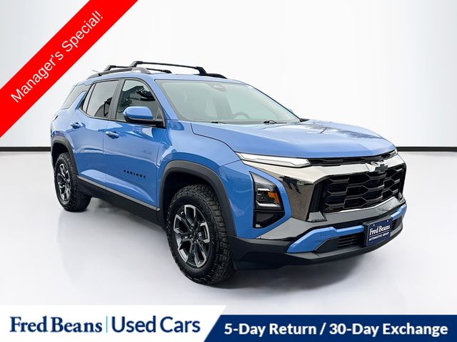 Reef Blue Metallic 2025 Chevrolet Equinox ACTIV AWD SUV / Crossover Four-Wheel Drive 8-Speed Automatic